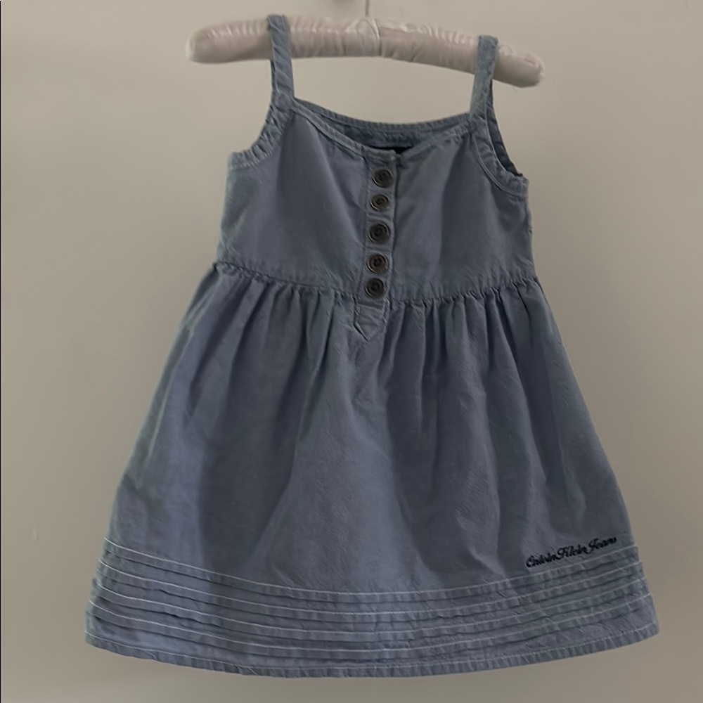Calvin Klein Chic Kids Blue Dress, 2T